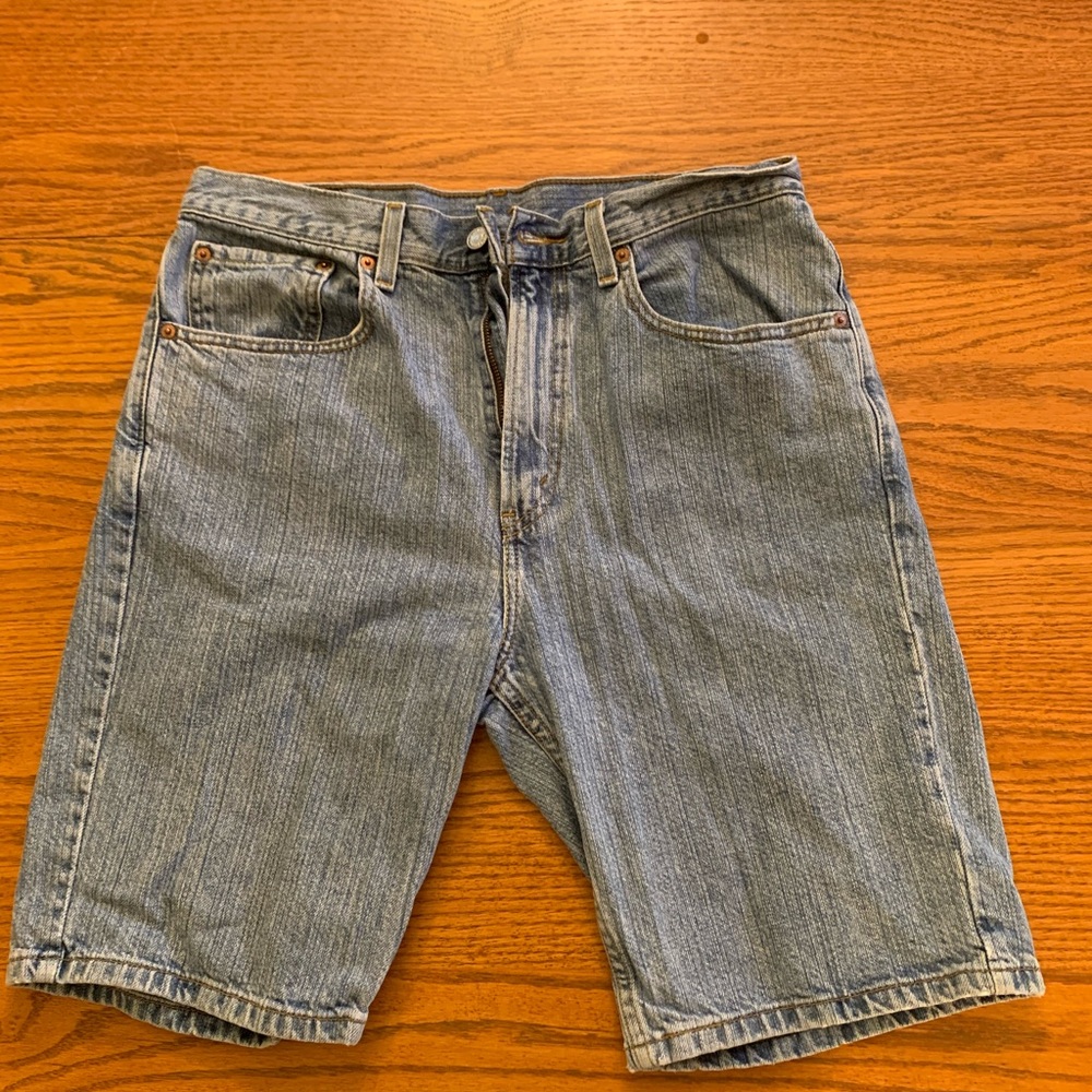 Levi's Classic Blue Denim Shorts for Men